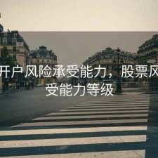 股票开户风险承受能力，股票风险承受能力等级