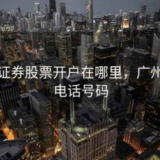 广州证券股票开户在哪里，广州证券电话号码