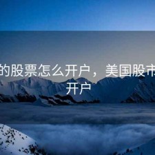 美国的股票怎么开户，美国股市如何开户