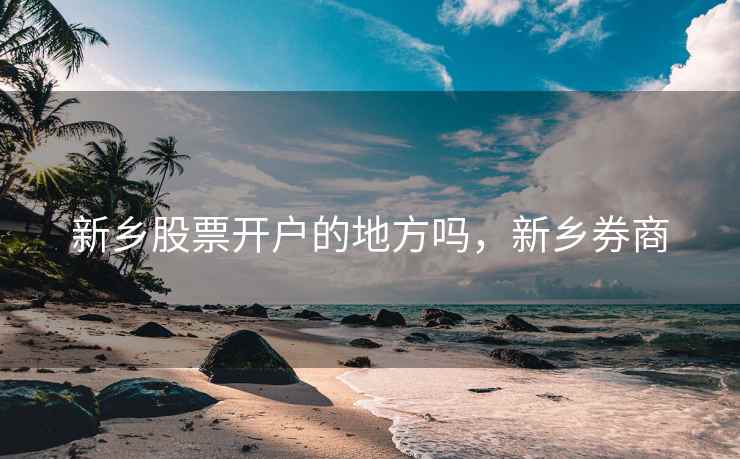 新乡股票开户的地方吗，新乡券商  第2张