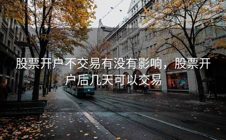 股票开户不交易有没有影响，股票开户后几天可以交易  第2张